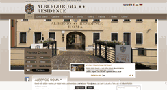 Desktop Screenshot of albergoresidenceroma.it